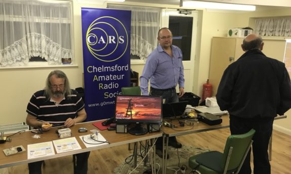 CARS at the October 2017 Experimental Skills Night