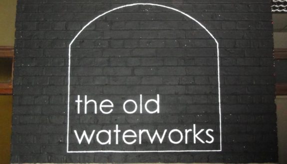 The Old Waterworks Sign