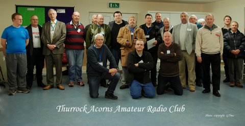 Attendees of the first TAARC Club Night (photo from Huw G7BNZ)