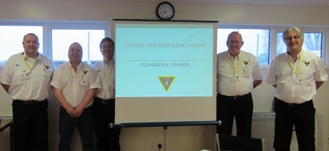 Thames ARG Training Team, February 2013