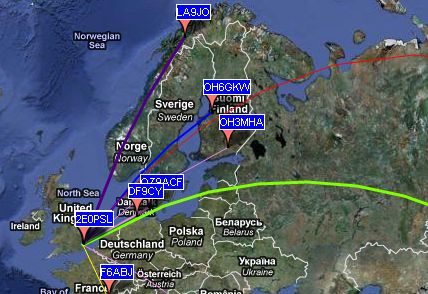 WSPR Map