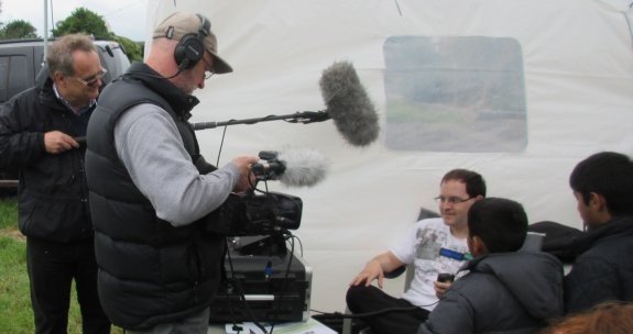 Filming Rob 2E0LMX at Shoebury East Beach