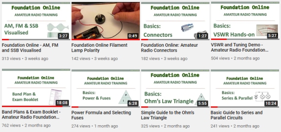 Foundation Online Support Videos